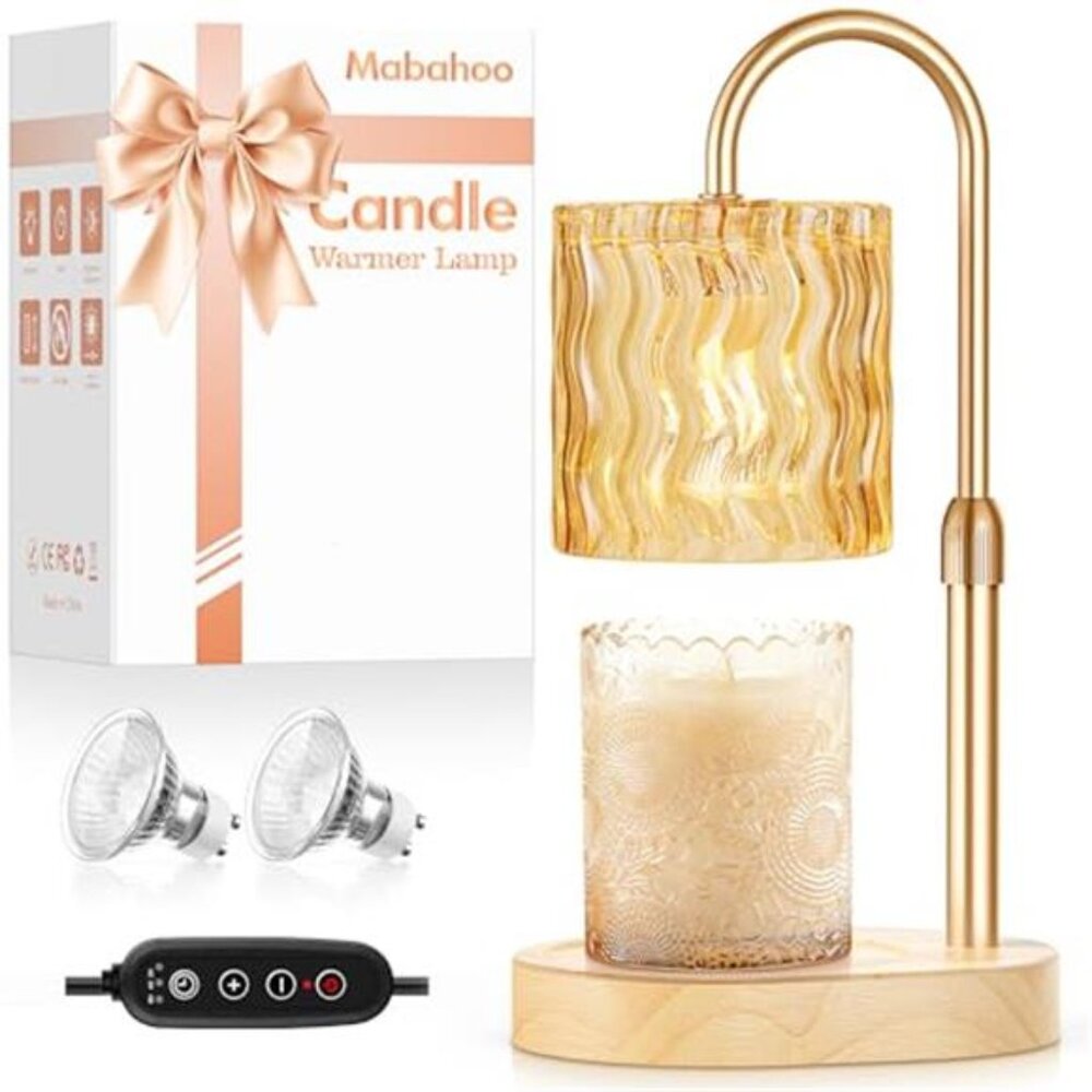 Candle Warmer Lamp Dimmable Timer Wax Melt Warmer Jar Candle Warmer Home Decor